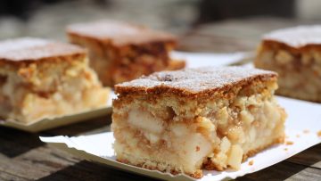 Gâteau sans oeufs aux pommes