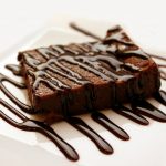 Gâteau au chocolat de type brownie