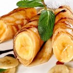 Crêpes banane-chocolat