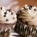 Cupcake et nuage tout chocolat