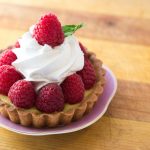 Tartelettes aux framboises chantilly