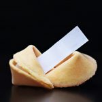 Fortune cookies (biscuits de chance asiatiques)