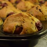 Muffins aux cerises