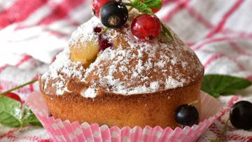 Muffins aux groseilles