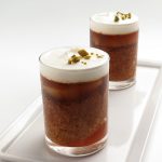 Verrine de riz au lait carambar/pruneaux