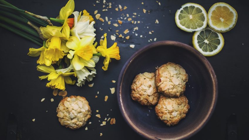 Cookies amandes-citron