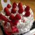Gâteau à la génoise, chantilly de mascarpone et fraises