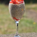 Recette pudding graines de chia et fraises