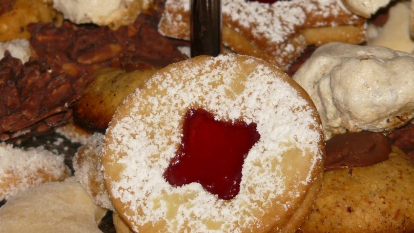 Biscuits à la confiture