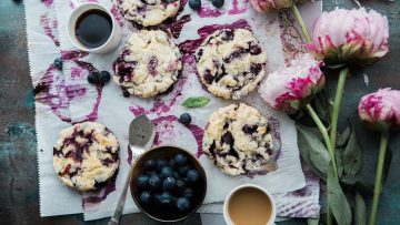 Cookies aux myrtilles