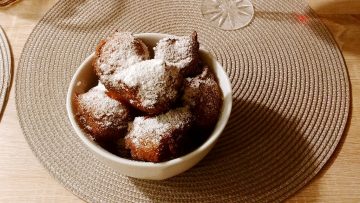 Tempura de fruits