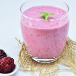 Milkshake à la framboise