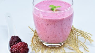 Milkshake à la framboise